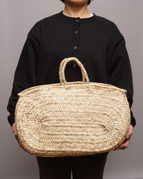 (モロッコ)　小判型マルシェバッグ　(M)　No.4