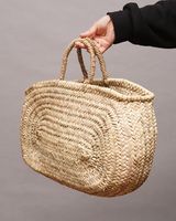 (モロッコ)　小判型マルシェバッグ　(M)　No.8