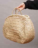 (モロッコ)　小判型マルシェバッグ　(L)　No.5