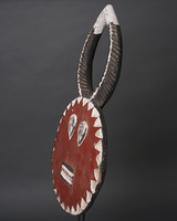 (コートジボワール)　バウレ族　プレプレ　マスク　No.494