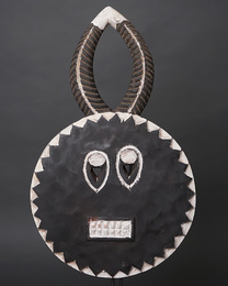 (コートジボワール)　バウレ族　プレプレ　マスク　No.495