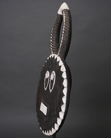 (コートジボワール)　バウレ族　プレプレ　マスク　No.495