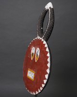 (コートジボワール)　バウレ族　プレプレ　マスク　No.496