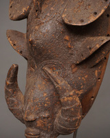 (コートジボワール)　セヌフォ族　マスク　No.393