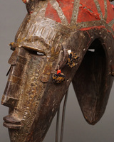 (マリ)　バンバラ族　両面マスク　No.402