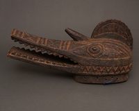 (ブルキナファソ)　ボボ族　マスク　No.398