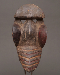 (コートジボワール)　ゲレ族　マスク　No.391