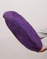 ケニア　サイザルバッグ　ワイド　Lサイズ　(パープル)