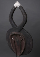 (コートジボワール)　バウレ族　プレプレ　マスク　No.508