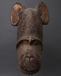 (コートジボワール)　バウレ族　マスク　No.514