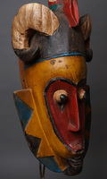 (コートジボワール)　グロ族　マスク　No.516