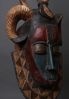 (コートジボワール)　グロ族　マスク　No.517