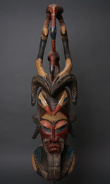 (コートジボワール)　グロ族　マスク　No.518