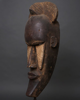 (コートジボワール)　グロ族　マスク　No.512