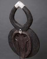 (コートジボワール)　バウレ族　プレプレ　マスク　No.522