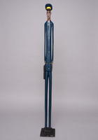 (コートジボワール)　コロン人形　特大　No.5　国際線パイロット