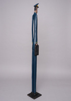 (コートジボワール)　コロン人形　特大　No.5　国際線パイロット