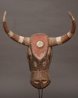 (ギニアビサウ)　ビジョゴ族　ドゥンペ　マスク　No.418