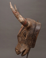 (ギニアビサウ)　ビジョゴ族　ドゥンペ　マスク　No.418