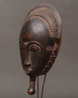 (コートジボワール)　バウレ族　マスク　No.420