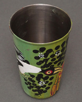 (タンザニア)　ティンガティンガ　ペン立て　No.13