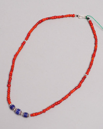 アンティーク　シェブロンビーズ　ネックレス　 No.213