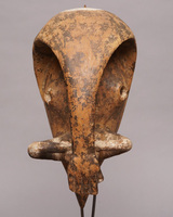 (コートジボワール)　セヌフォ族　マスク　No.423