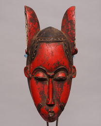 (コートジボワール)　ヤウレ族　マスク　No.427