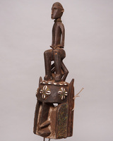 (マリ)　ドゴン族　デゲ　マスク　No.428