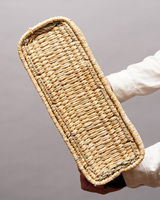 (モロッコ)　マルシェかごバッグ スクエア　(S)