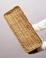 (モロッコ)　マルシェかごバッグ スクエア　(M)