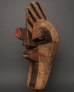 (コンゴ)　ソンゲ族　キフェベ　マスク　No.458