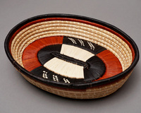 ウガンダバスケット　楕円　(L)　No.11