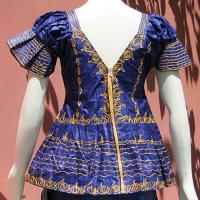 セネガル　バゼン　刺繍ドレス　No.2