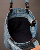 藍染めトートバッグ　Mサイズ