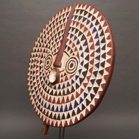 (ブルキナファソ)　ブワ族　フクロウ　マスク　No.436