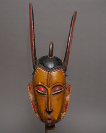 (コートジボワール)　グロ族　マスク　No.233