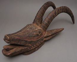 (ブルキナファソ)　ボボ族　マスク　No.230