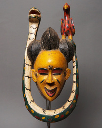 (コートジボワール)　グロ族　ザウリマスク　No.240