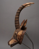 (ブルキナファソ)　ボボ族　マスク　No.244