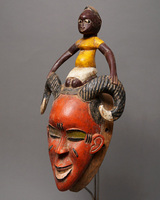 (コートジボワール)　グロ族　ザウリマスク　No.248