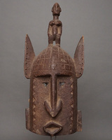 (マリ)　ドゴン族　サティンベ　マスク　No.462