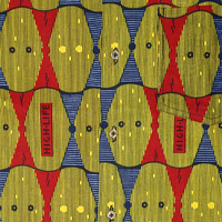 (マリ)　アフリカンワックス　シャツ　半袖　Sサイズ No.2