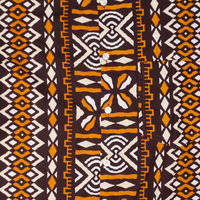 (マリ)　アフリカンワックス　シャツ　半袖　Mサイズ No.4