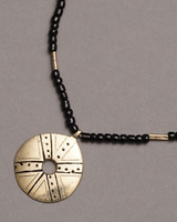 (マリ)　トゥアレグ　ニッケルクロス　ネックレス No.223