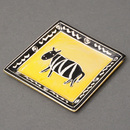 ソープストーン　角　飾り皿　Sサイズ　No.50