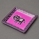 ソープストーン　角　飾り皿　Sサイズ　No.53