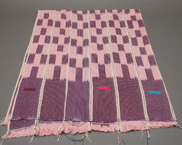 (コートジボワール)　バウレ族　古布　ラップクロス　No.7