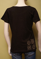 泥染めTシャツ　No.10　レディースM