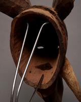 (ブルキナファソ)　グルンシ族　マスク　No.255